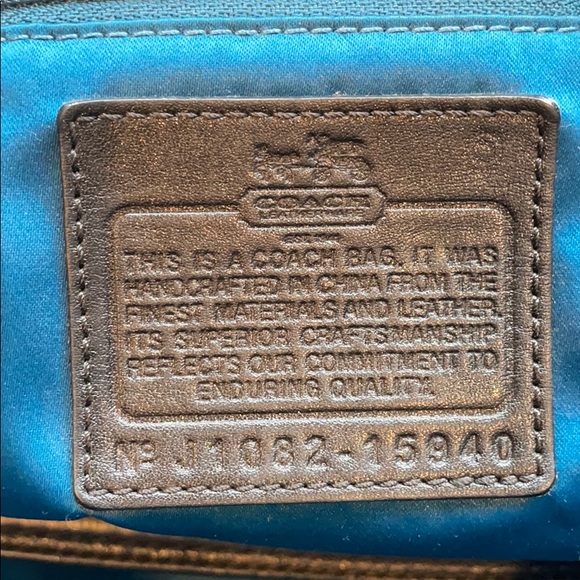 Coach Sophia Madison Large sequins Op - Picture 4 of 6